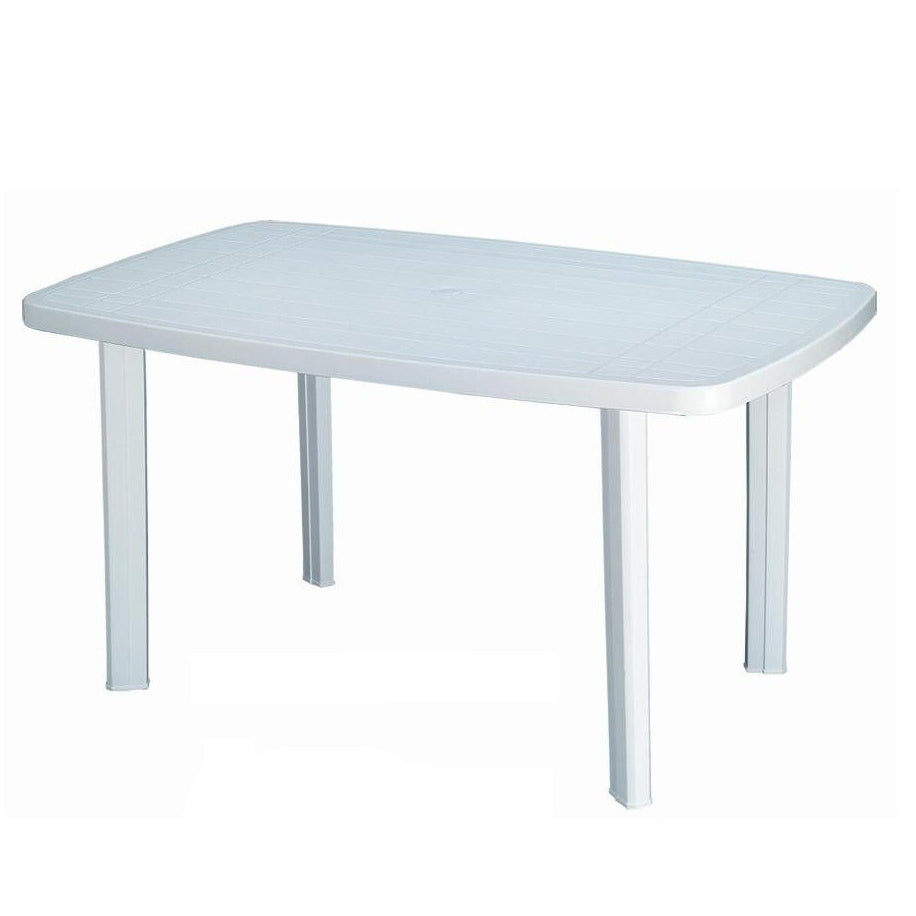 Mesa rectangular de PVC