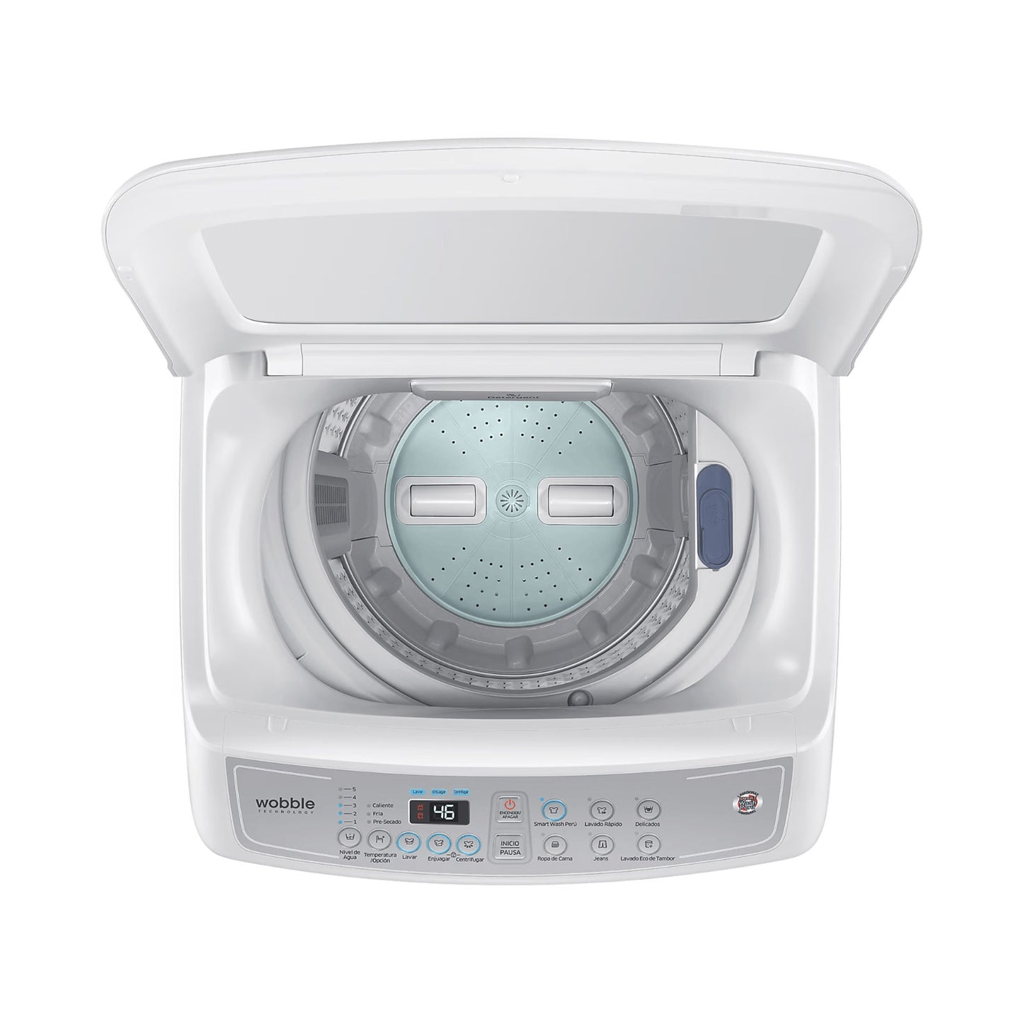 Lavarropas superior 8kg Samsung WA80H4200SW