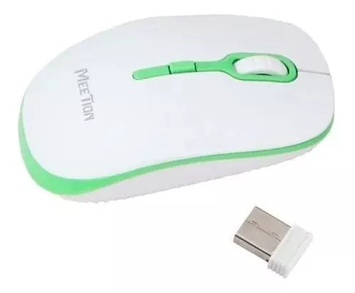 Mouse inalámbrico Meetion MT-R547 VERDE