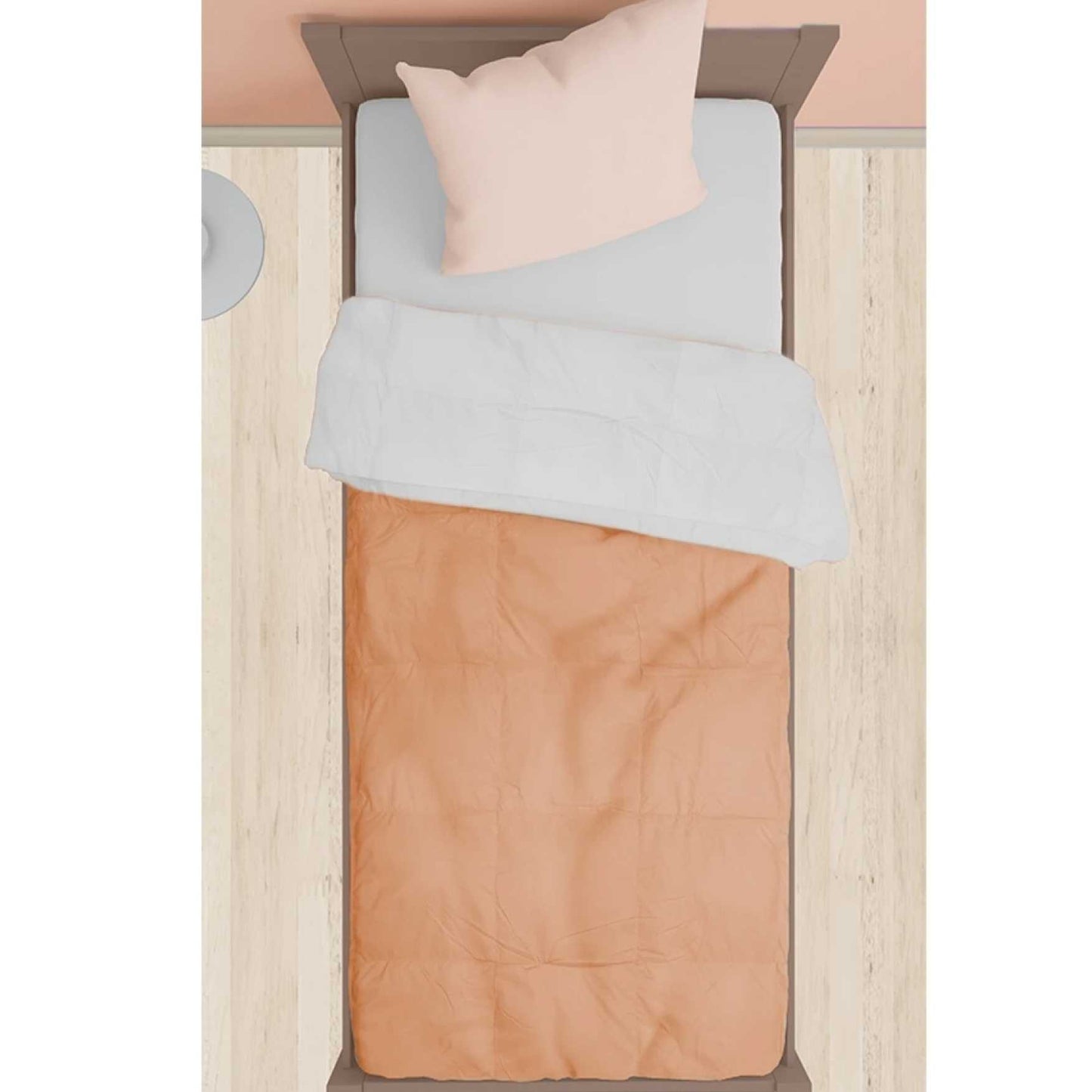 Acolchado 1 plaza de plumas - HOME CLASS