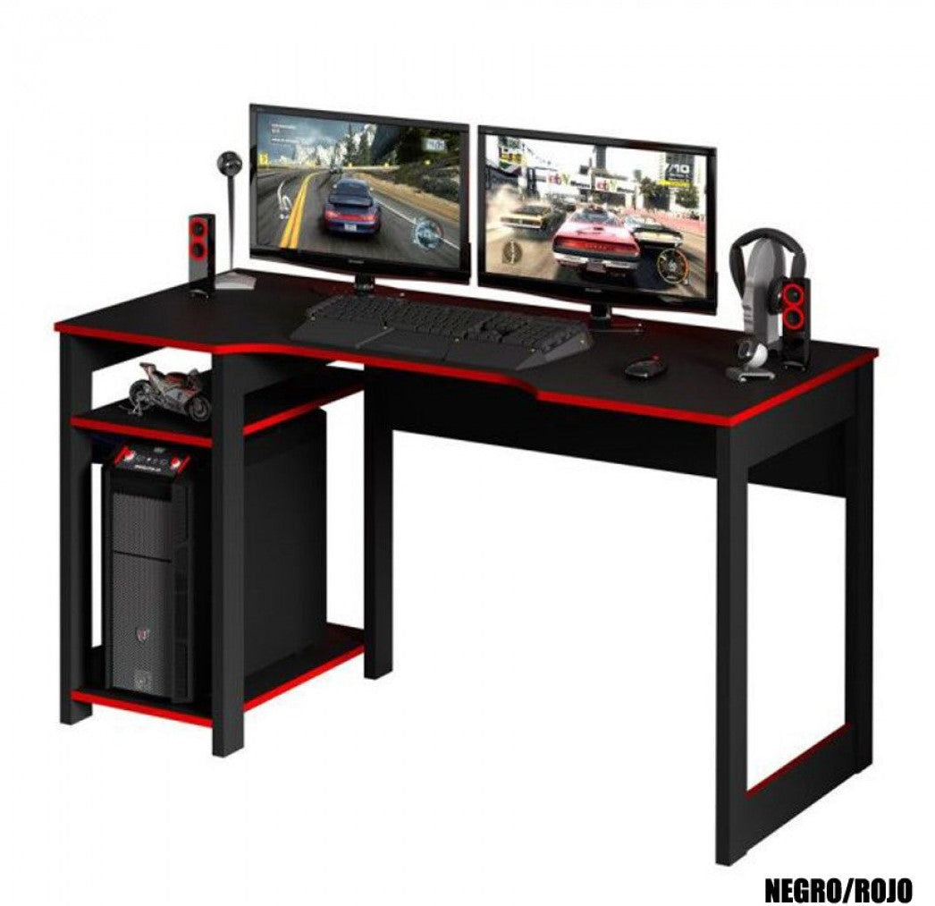 Escritorio Gamer rojo