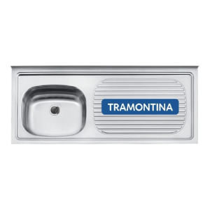 Mesada Con Pileta Izquierda En Acero Inox