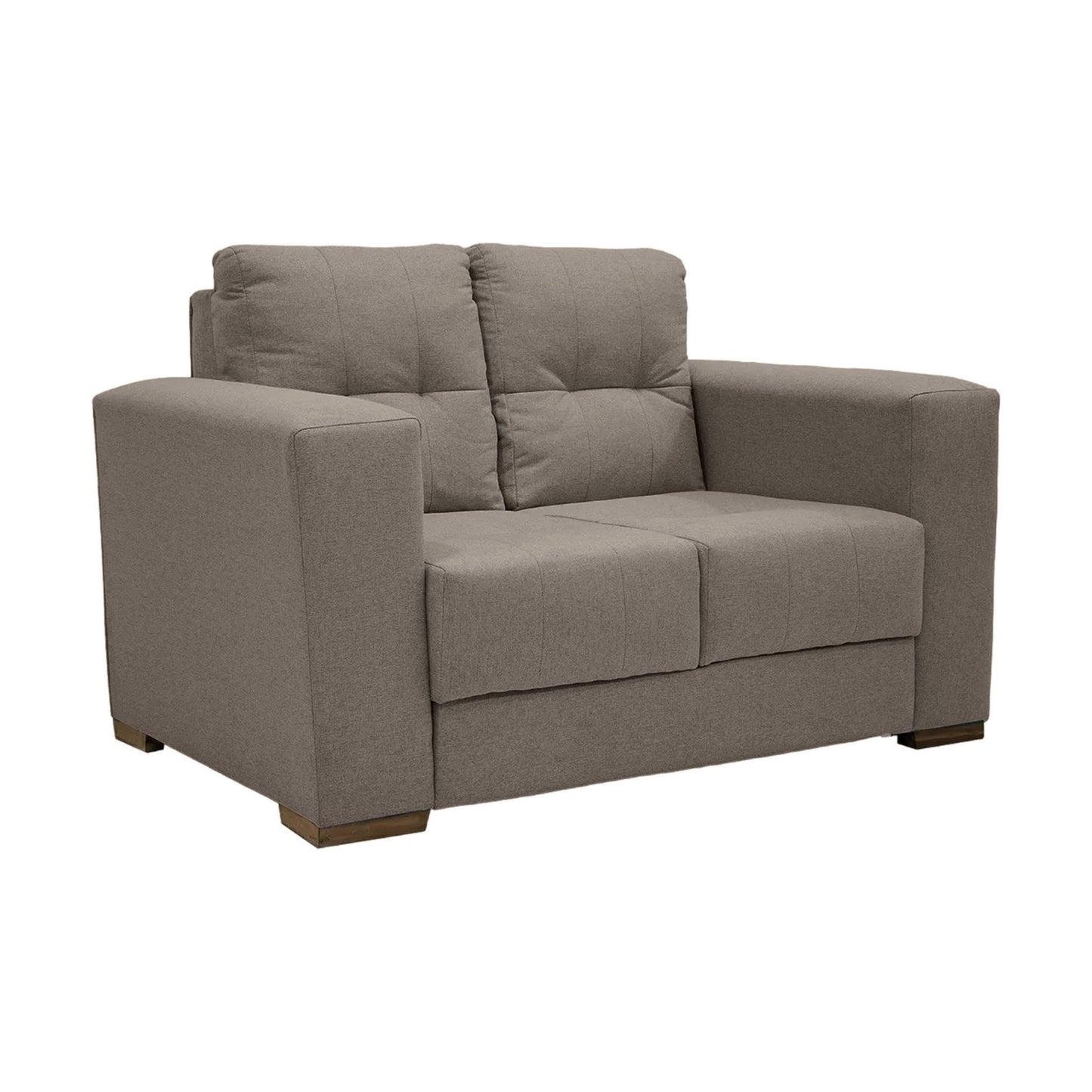 Sofá Barcelona 2 cuerpos - CHOCOLATE