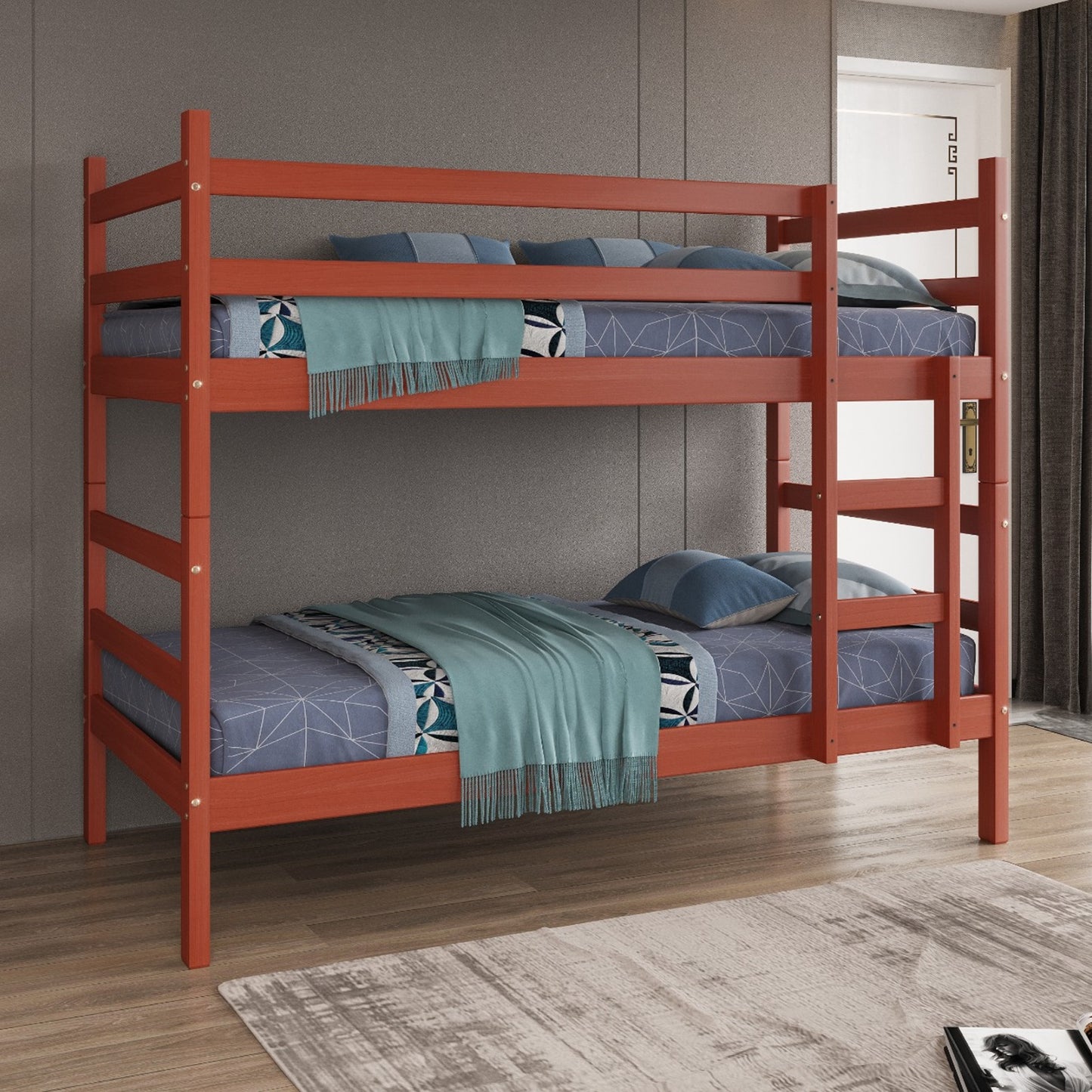 Cucheta Liverpool Madera Maciza