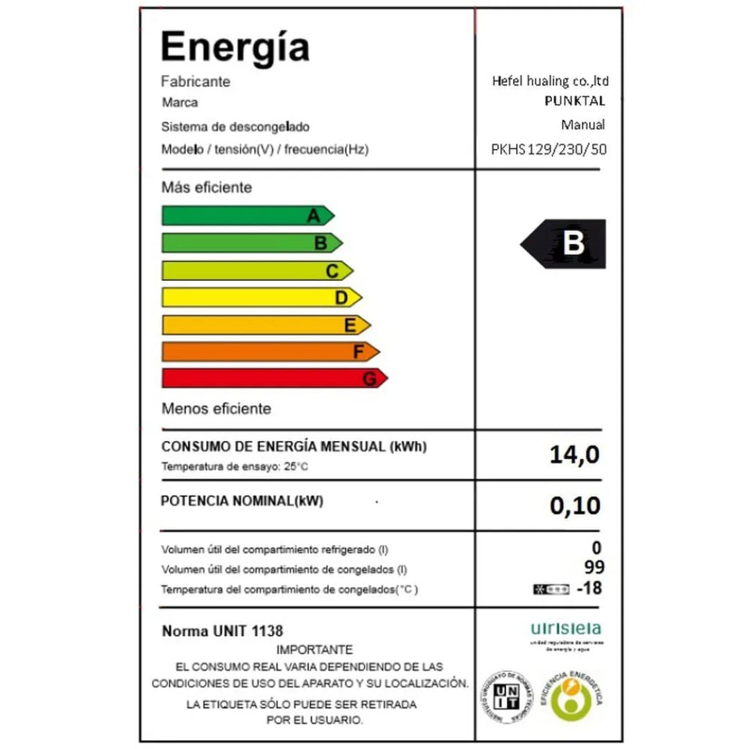 Freezer Punktal capacidad 300L HS-400