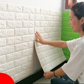 Placas autoadhesivas de pared ZW1 blanco