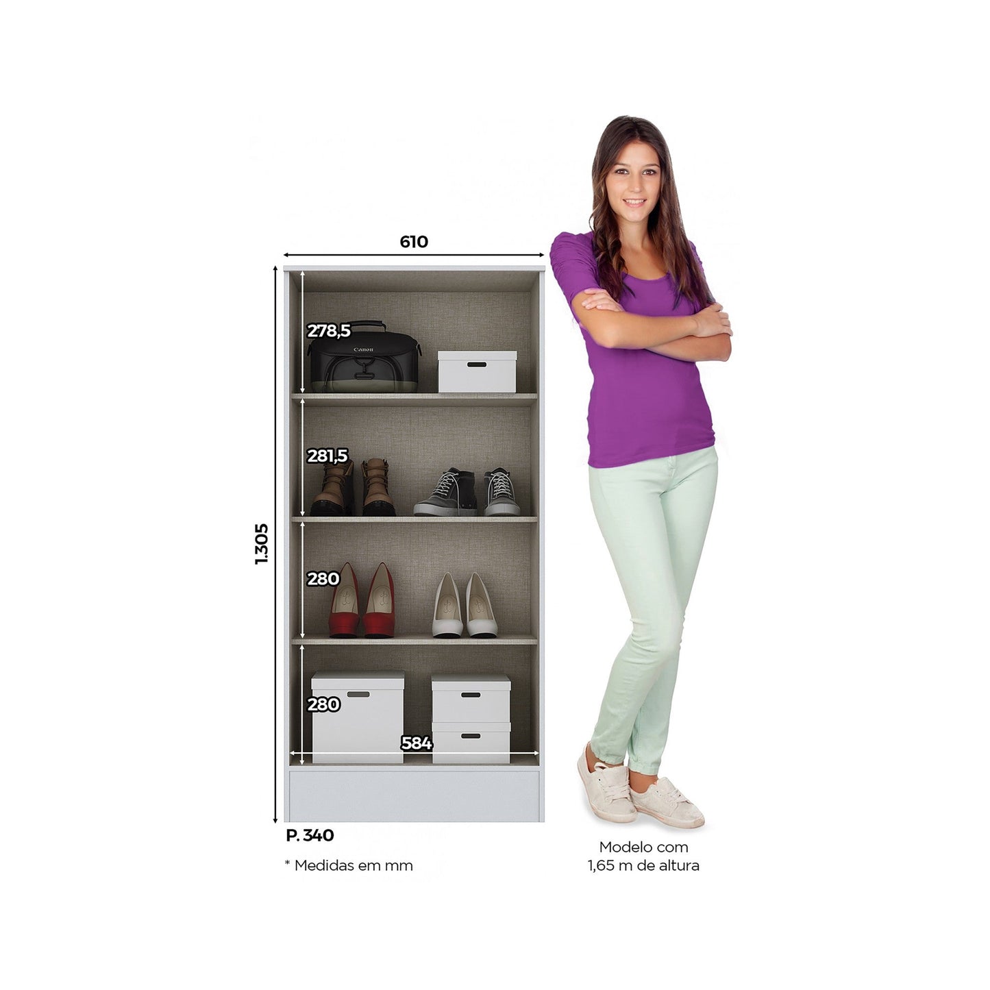 Multiuso B14 - BLANCO