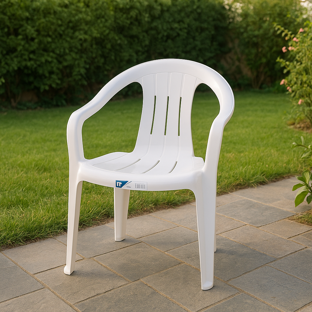 Silla de PVC NR - BLANCO