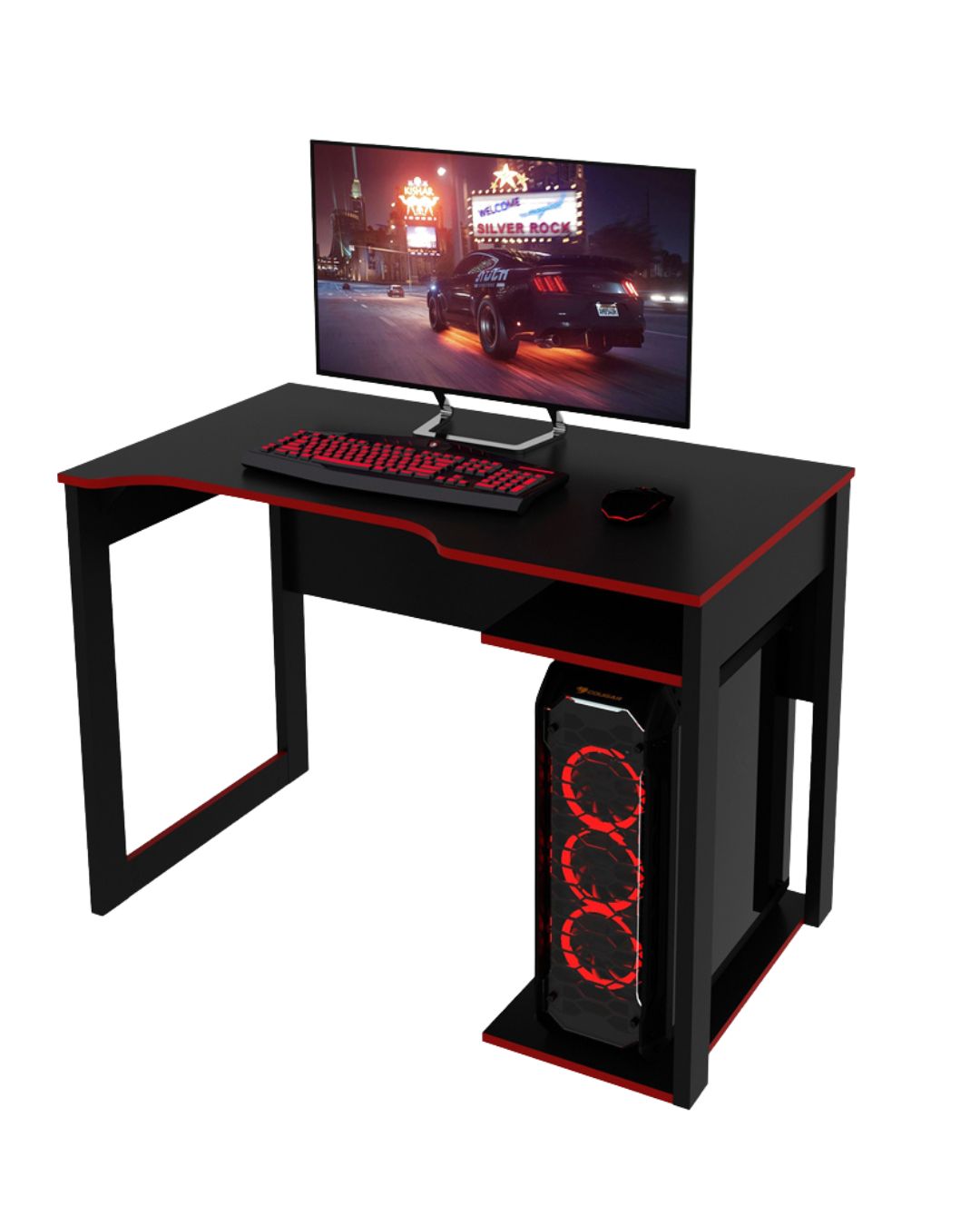 Escritorio Gamer – ME 4161 - Color:Rojo