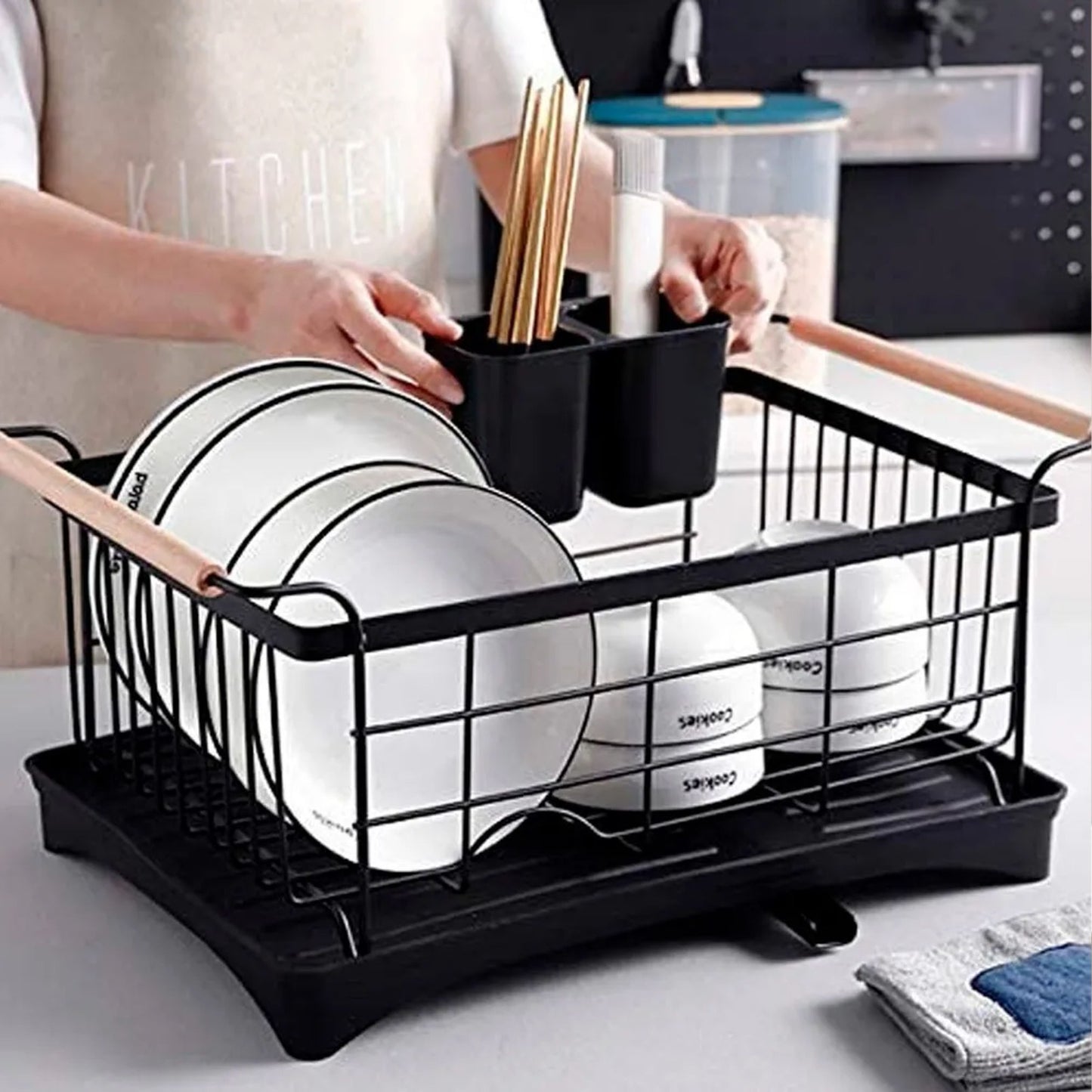 Escurridor metálico KS-ESC1N - NEGRO