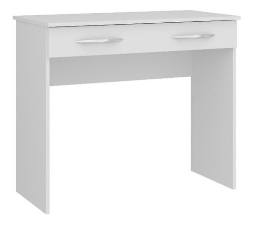 Escritorio 1 cajón 702 - BLANCO