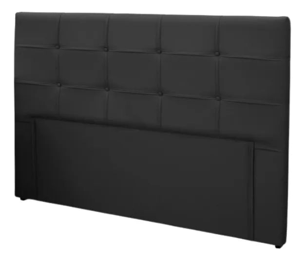 Respaldo 2 plazas PU Clean - Color:Negro