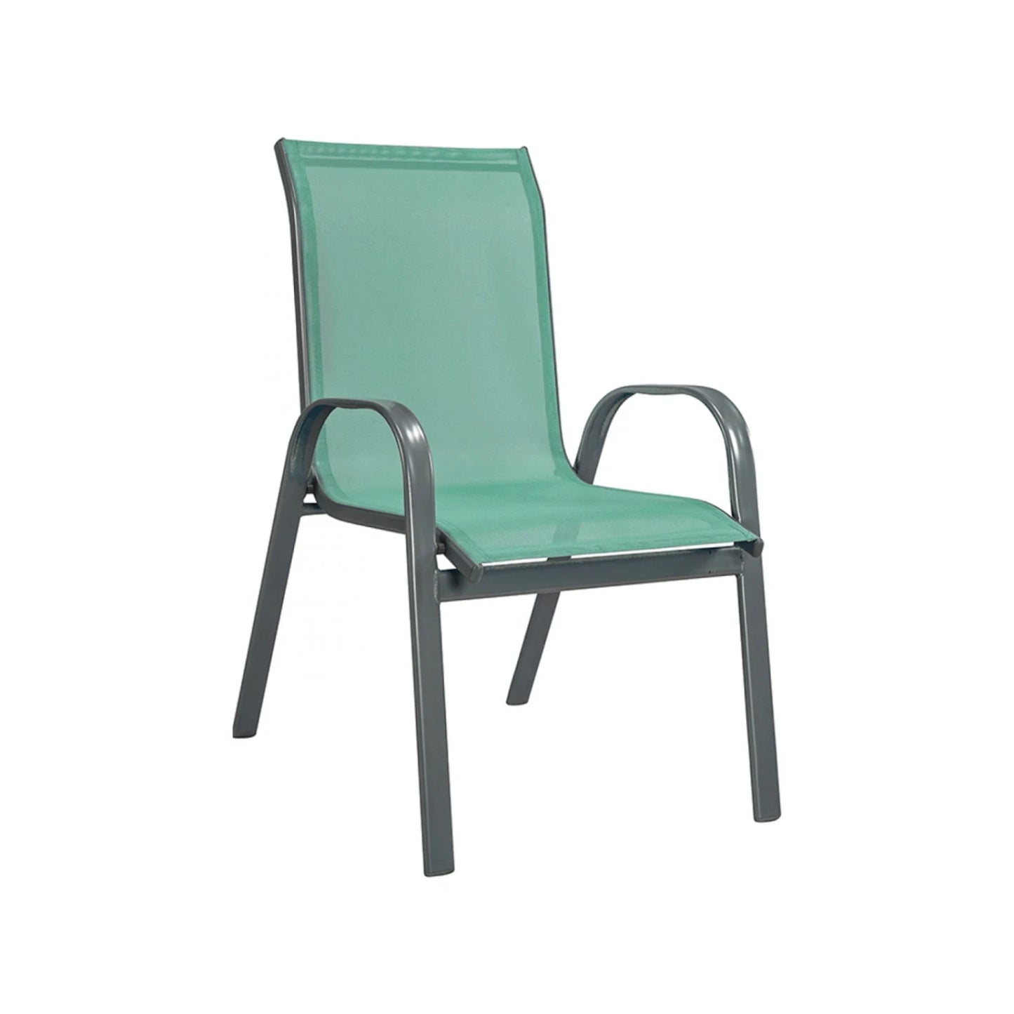 Silla de patio textilina - MANDALAY - Color:Verde