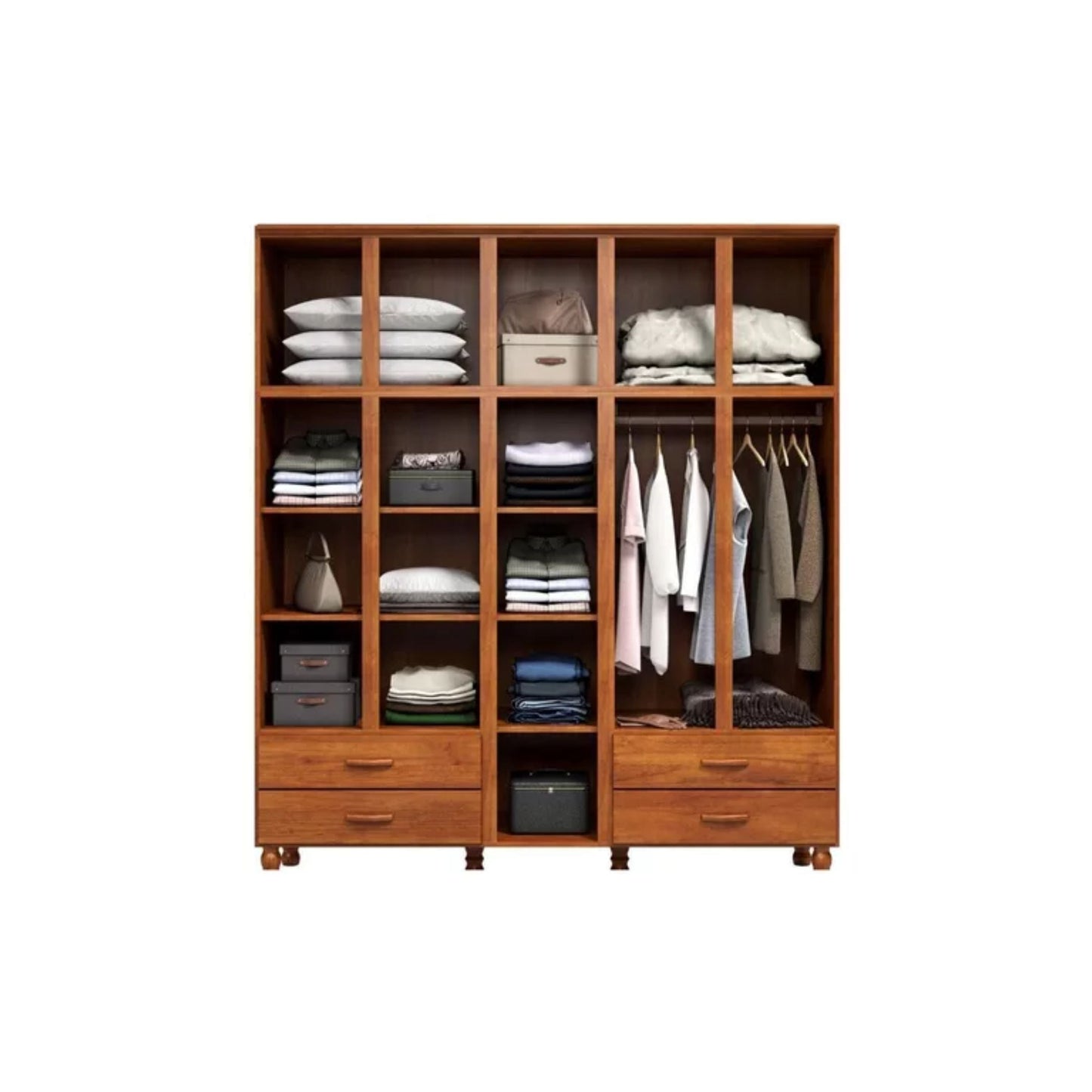 Ropero 5 puertas C/Espejo - CASUAL