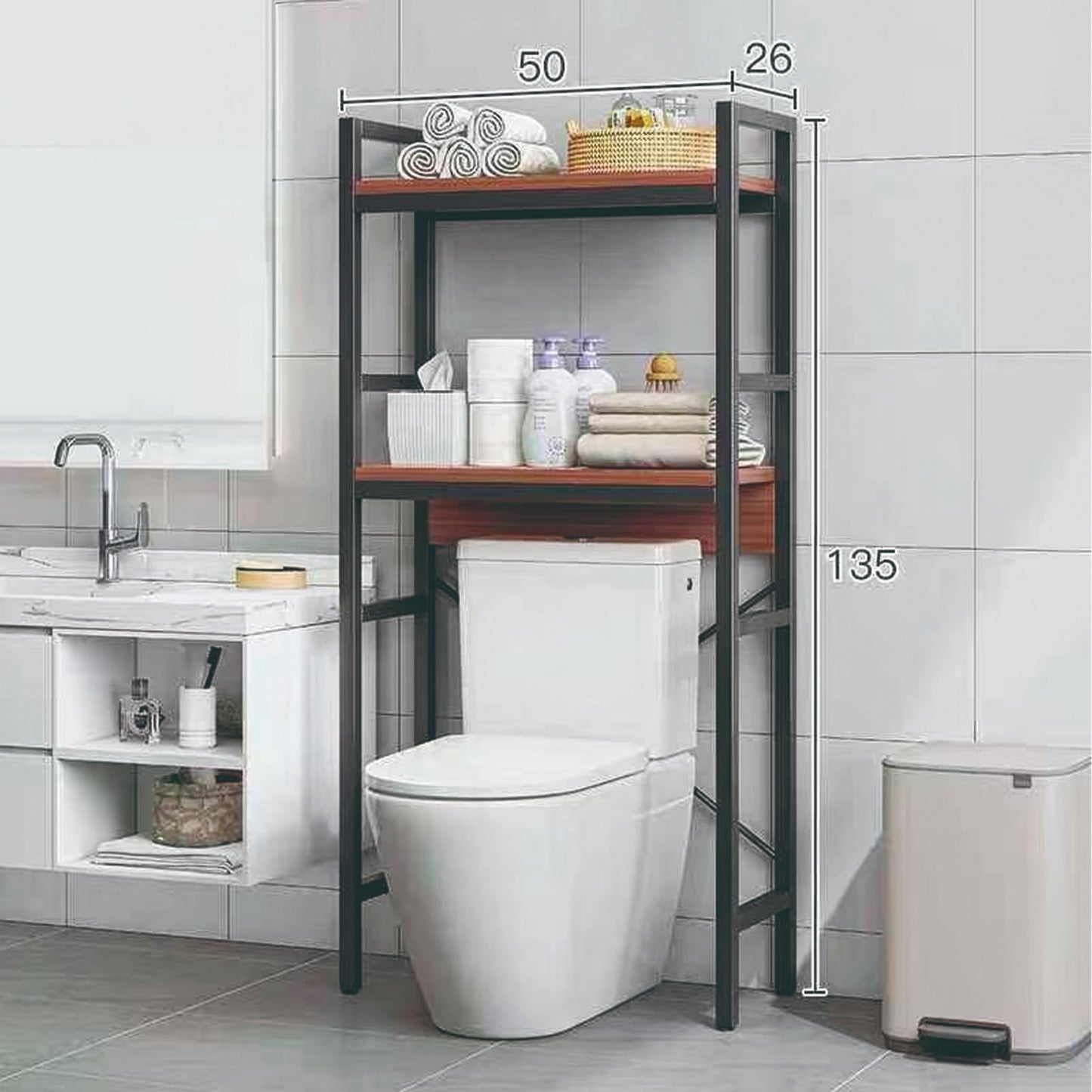 Sobre Inodoro Metal y MDF OSH106