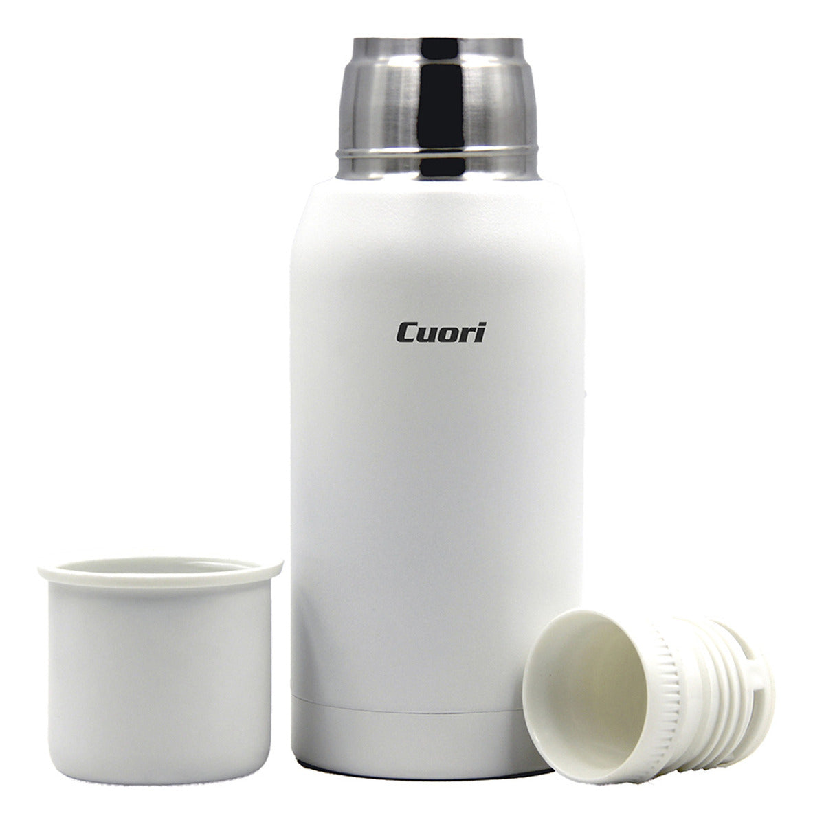 Termo Botti Con Tapa Cuori 750 Ml - BLANCO