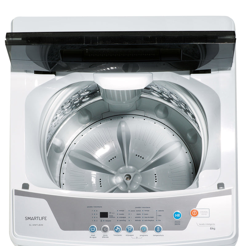 Lavarropas superior Smartlife 6kg SL-WMTL60W