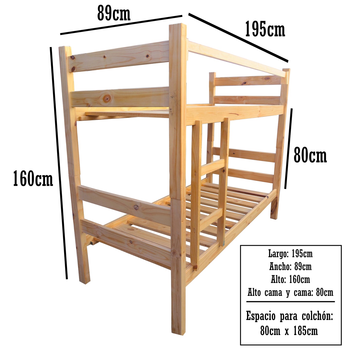 Promo cucheta con colchones y almohadas - ECO