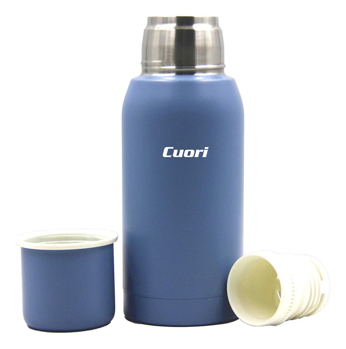 Termo Botti Con Tapa Cuori 750 Ml - AZUL