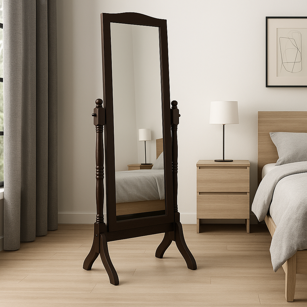 Espejo de pie madera - A09R-99 - OSCURO