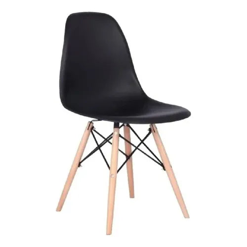 Silla Eames S/Tapizado - NEGRA