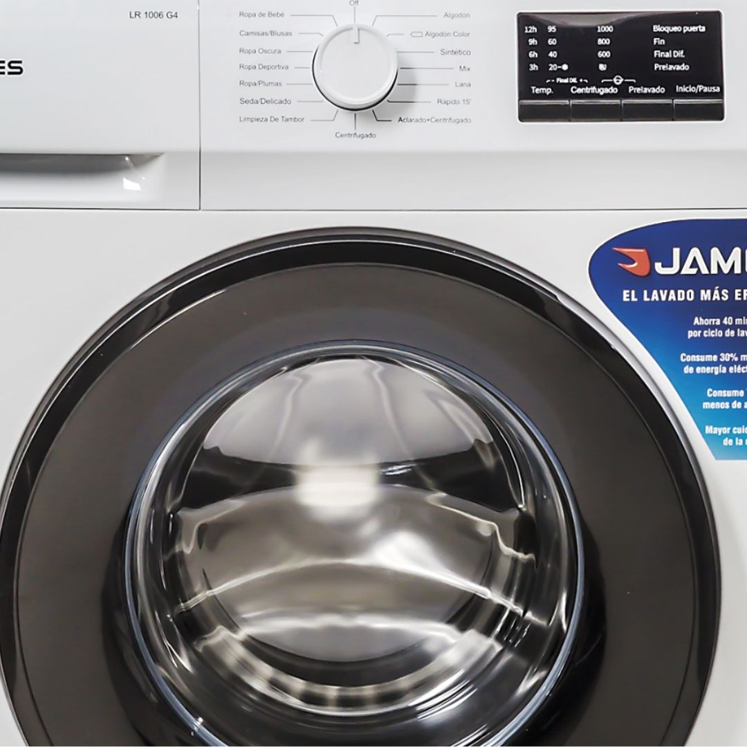 Lavarropas frontal James 6Kg LR1006