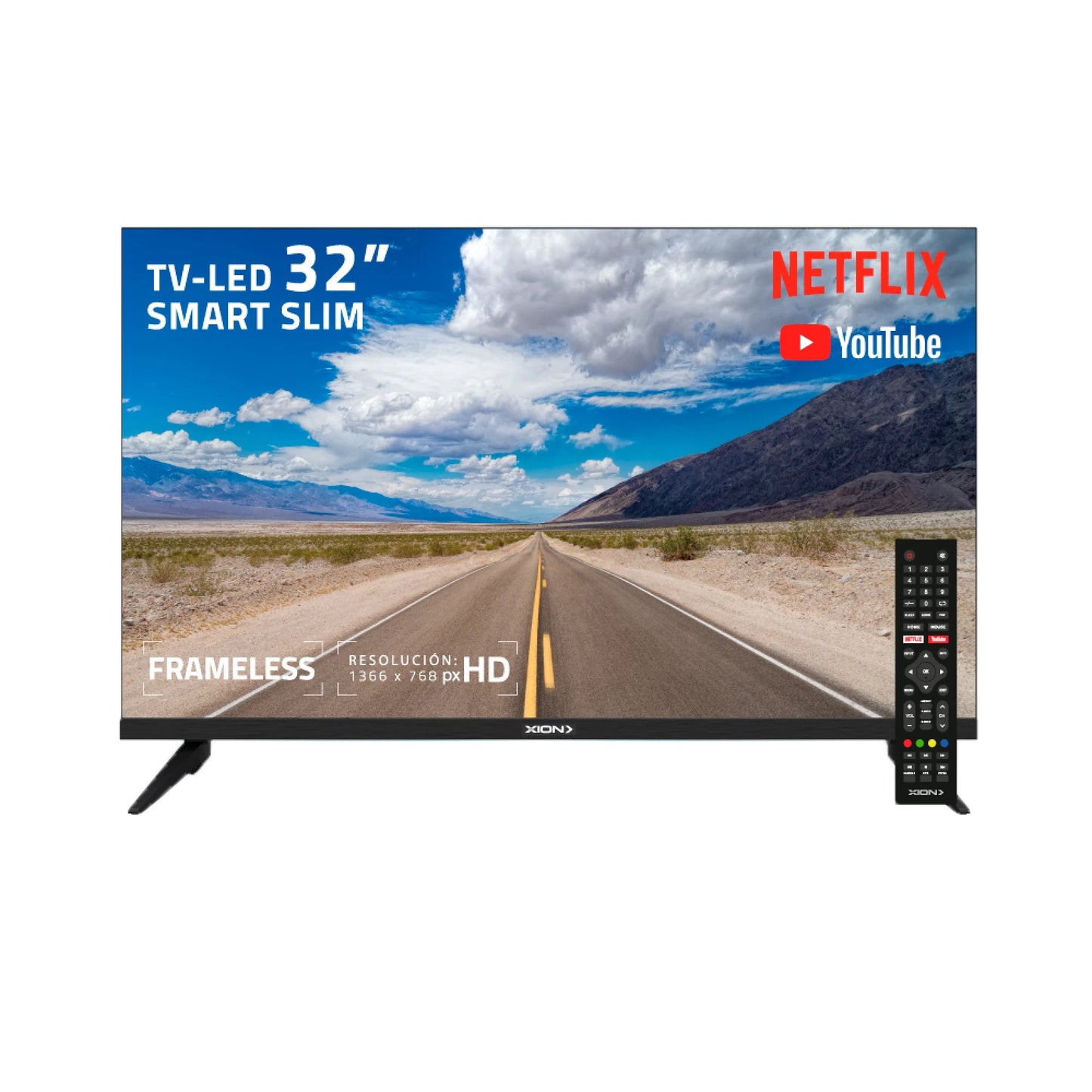Smart TV 32" Xion - XI-LED32SLIM-CU