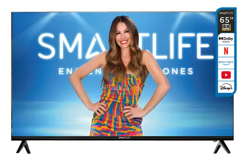 Smart TV 65" UHD - SMARTLIFE SL-TV65SMT24T
