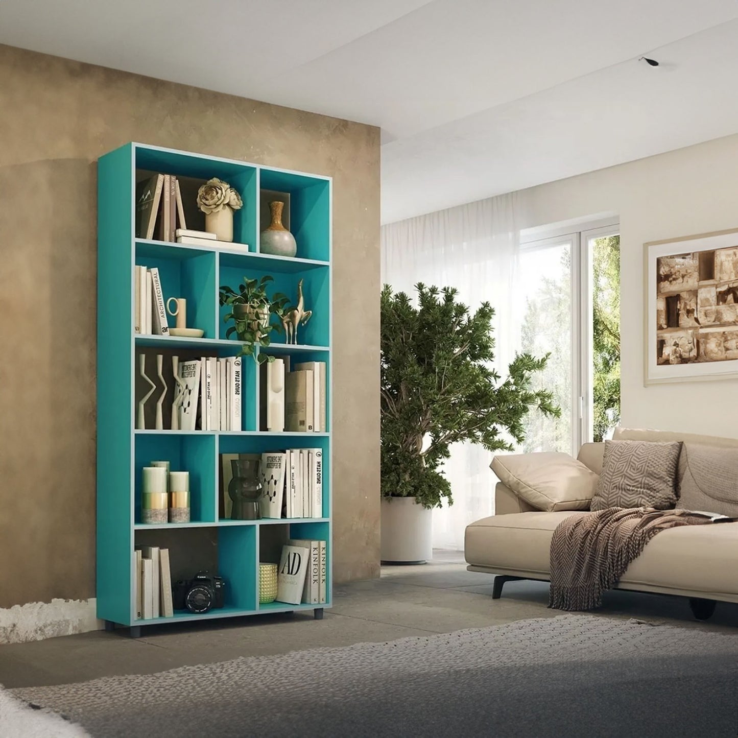 Biblioteca Splendore 151 - TURQUESA