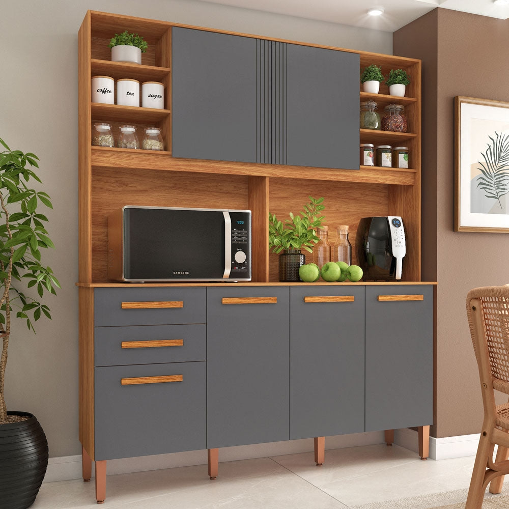 Kit de Cocina Málaga - CM720 - Color:Cinamomo/Grafito