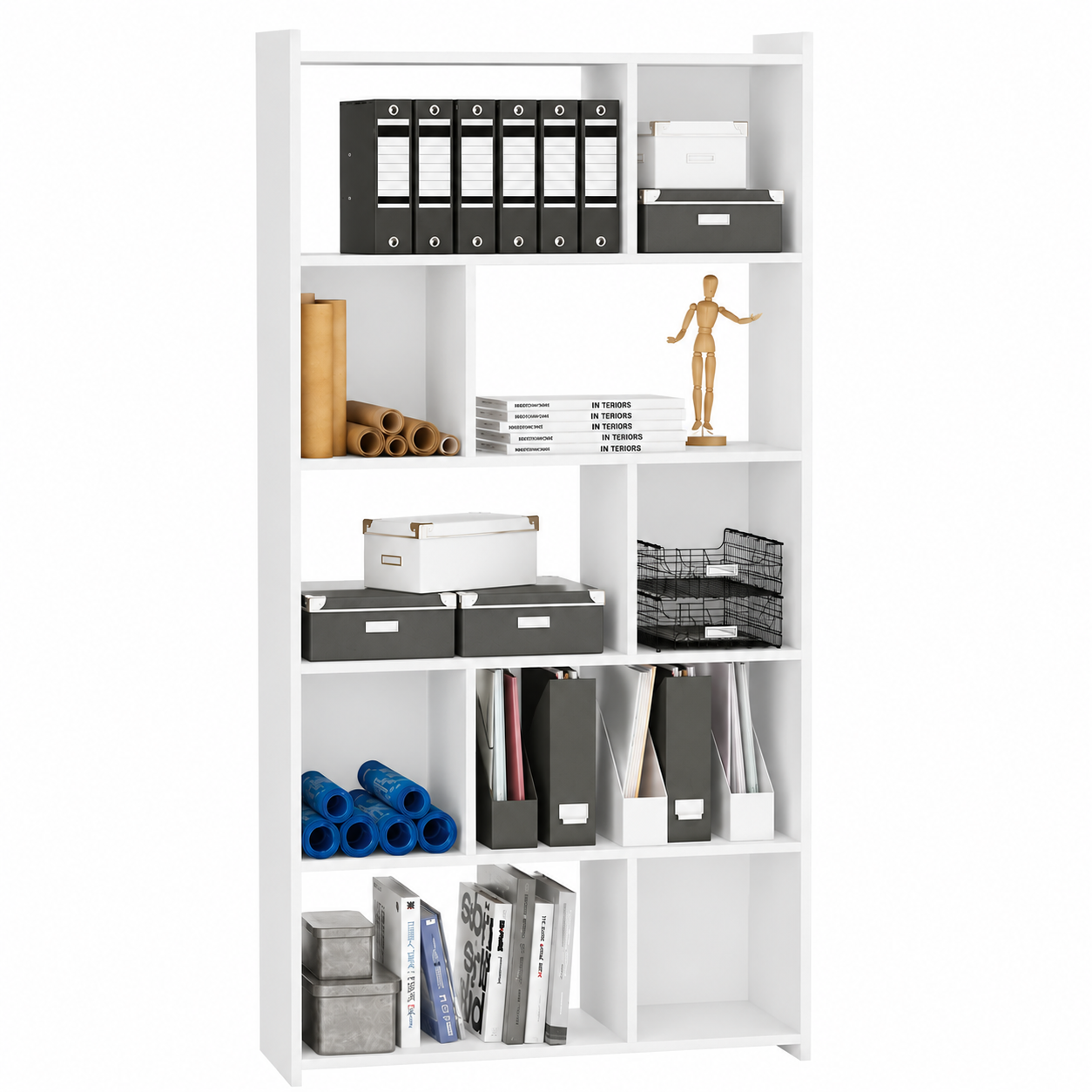 Biblioteca de cubos 724 - BLANCO