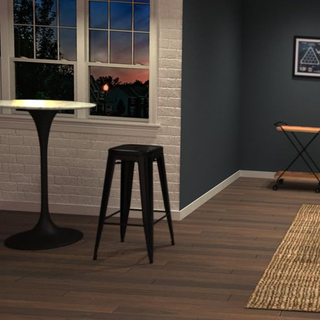 Banco de metal TOLIX - NEGRO