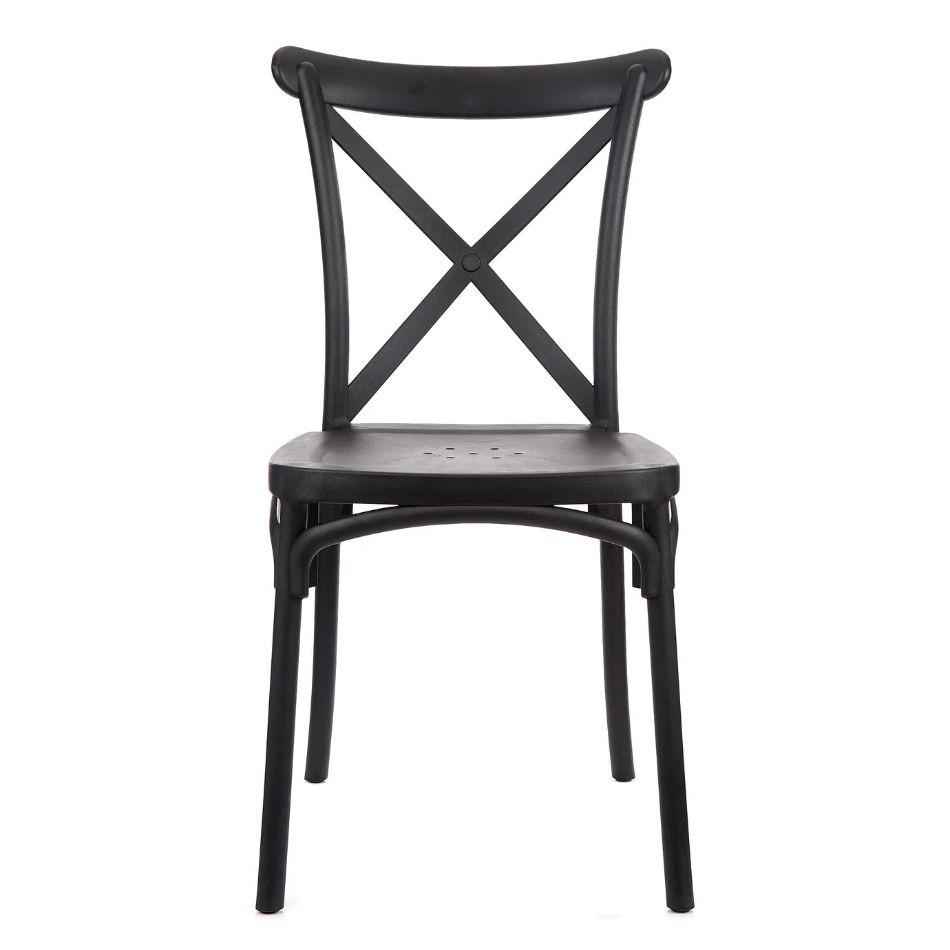 Silla de plástico Katrina - NEGRO
