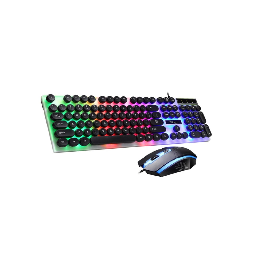 Teclado con mouse Gamer con luces LED - GTX350B