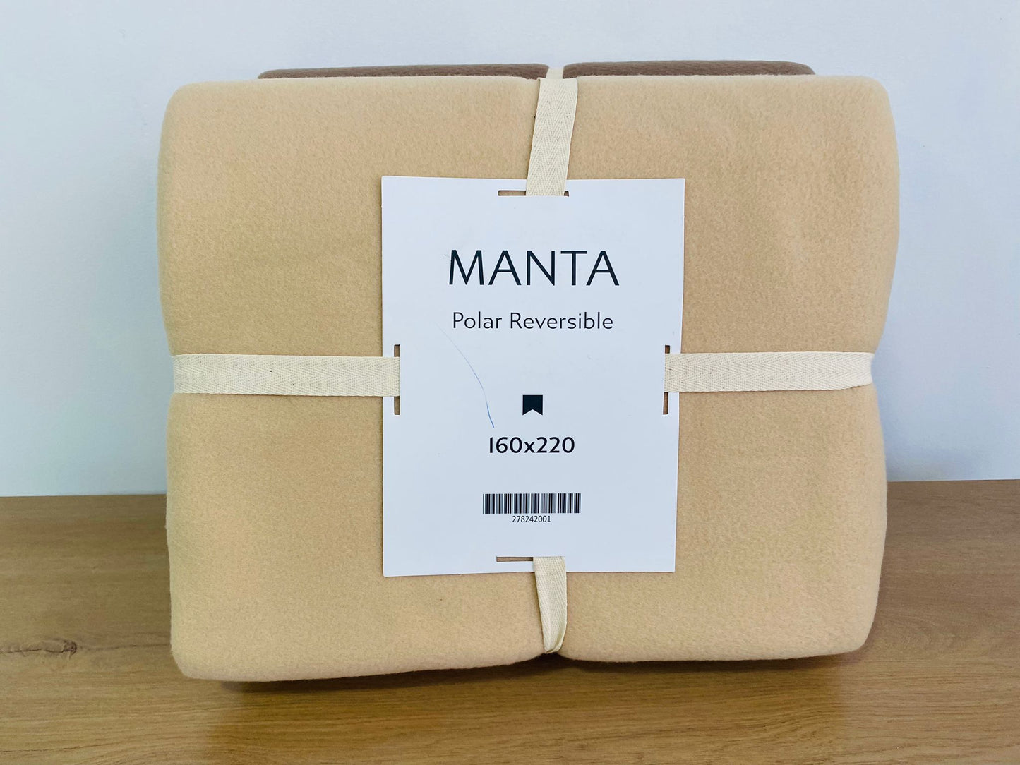 Manta 2 plazas - POLAR REVERSIBLE