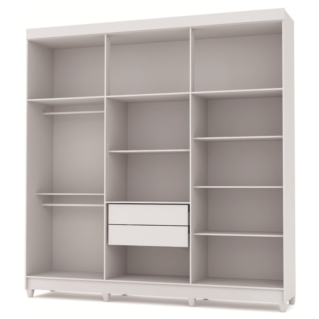 Ropero 6 puertas Elegance - BLANCO