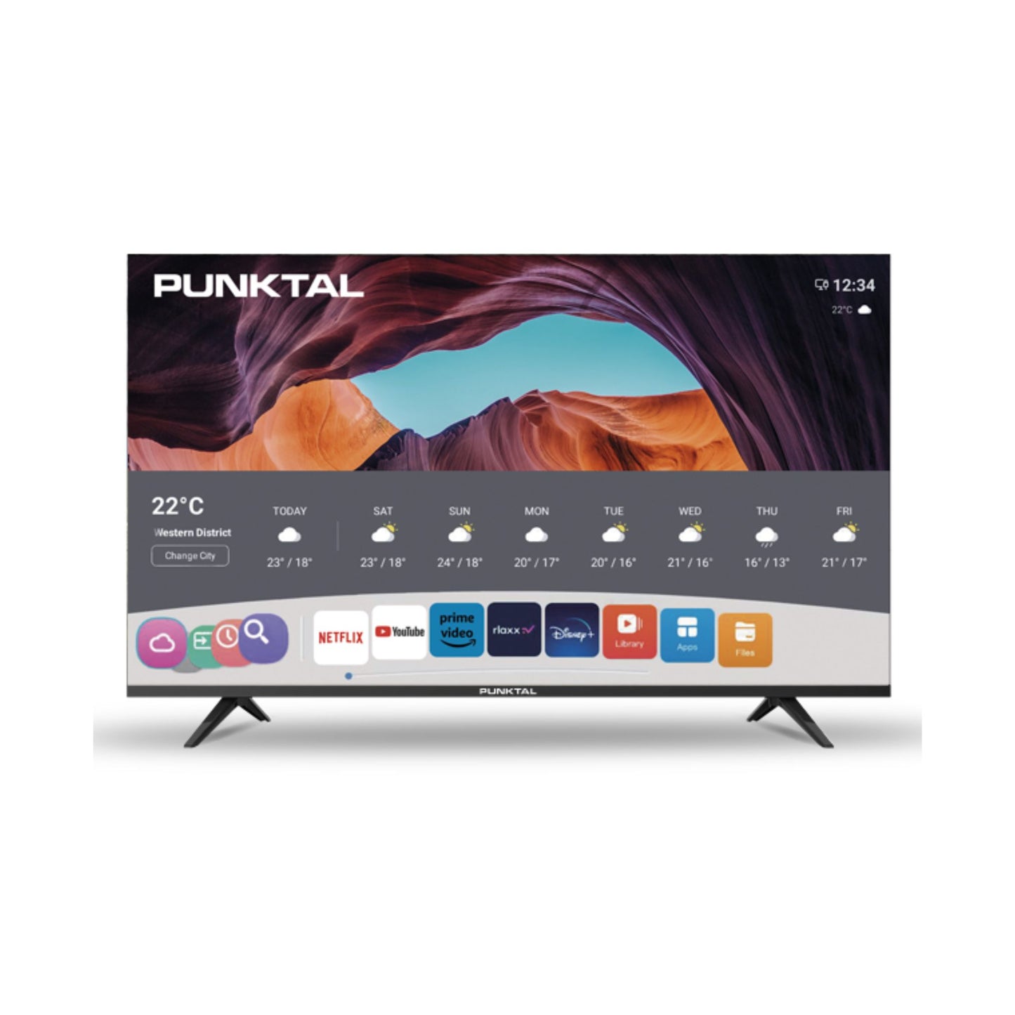 Smart TV 32" Punktal WOS