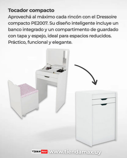 Tocador con banco - PE-2007