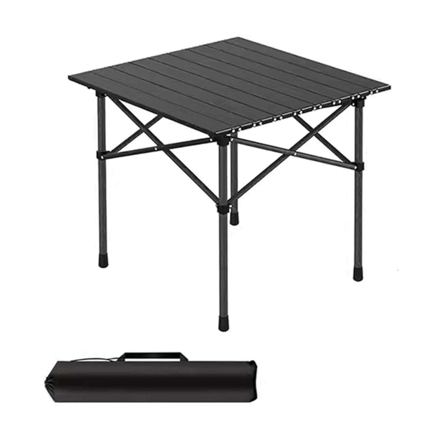 Mesa plegable de metal