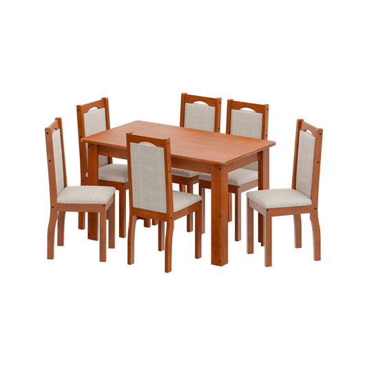 Juego de comedor Leticia 6 sillas