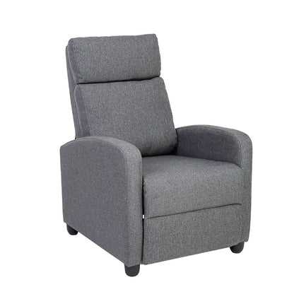 Poltrona reclinable en tela Prince