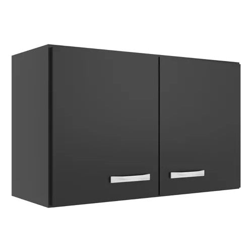 Aéreo 2 puertas Eco - Sin estante negro