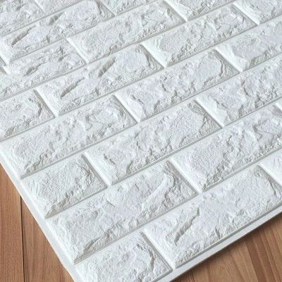 Placas autoadhesivas de pared ZW1 blanco