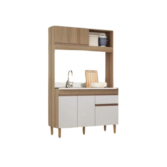 Cocina Compacta Splendore 1235 - MIEL/BLANCO