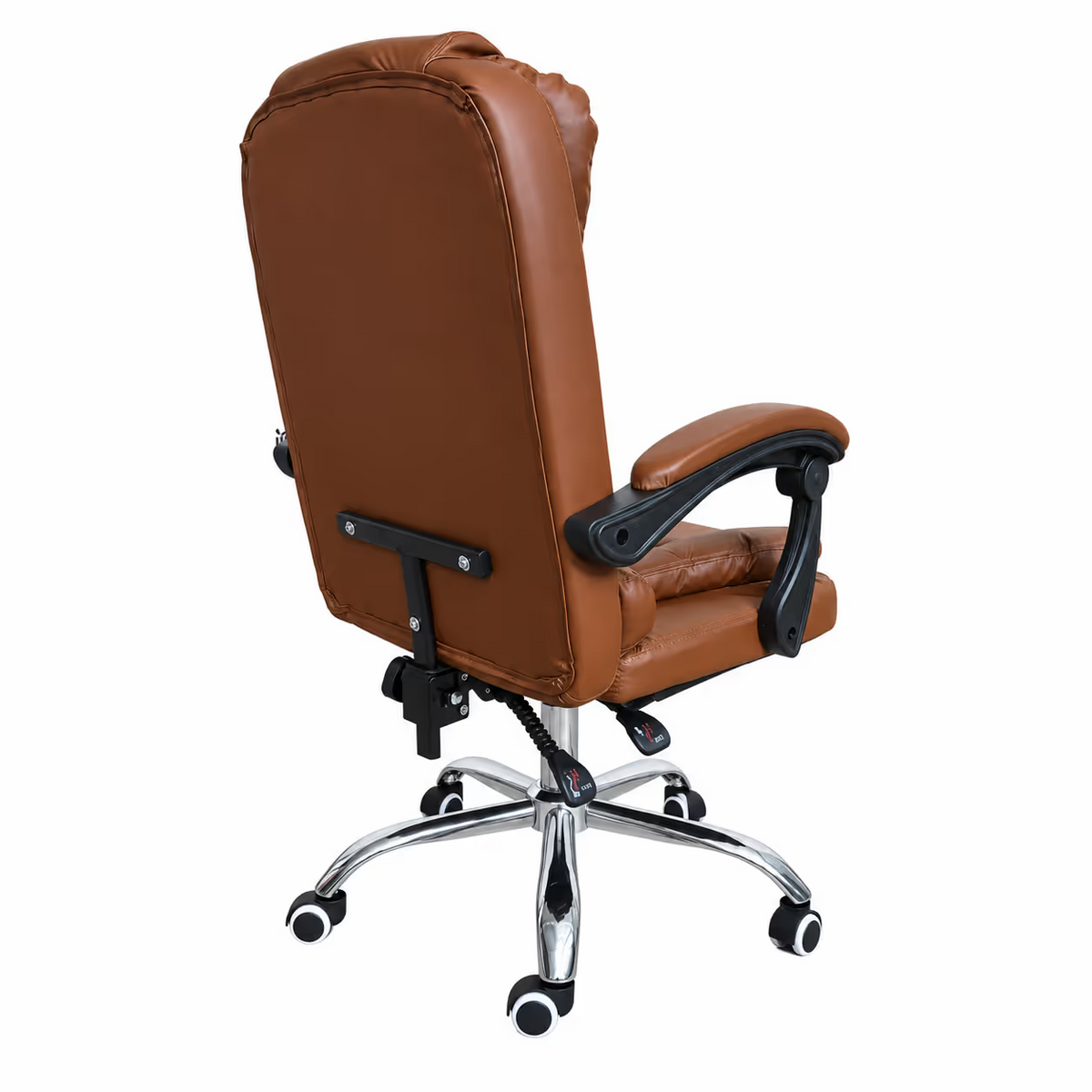 Silla de escritorio reclinable acolchada XIN0005 - MARRÓN
