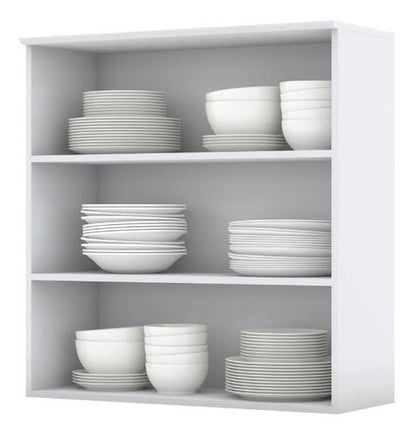 Aéreo 2 puertas C/Vidrio AMERICANA - BLANCO