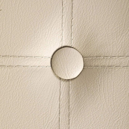 Baúl puff Texas Lino - CREMA