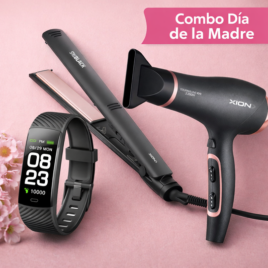 Combo Planchita + Secador + Smartwatch - Xion