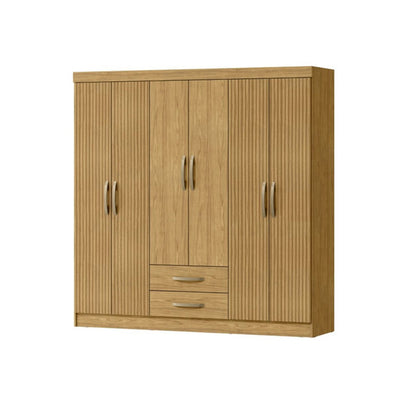 Ropero 6 puertas 2 cajones La Tentación RG126 - MARROCO RIPADO