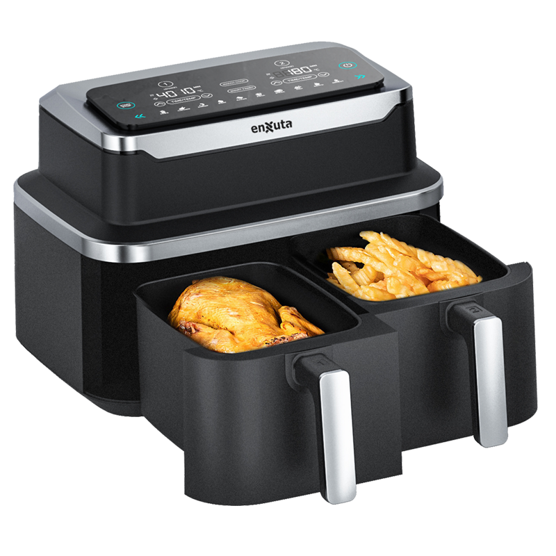 Freidora sin Aceite 2 Canastos 9L – SDAENXFSA2222 – Enxuta